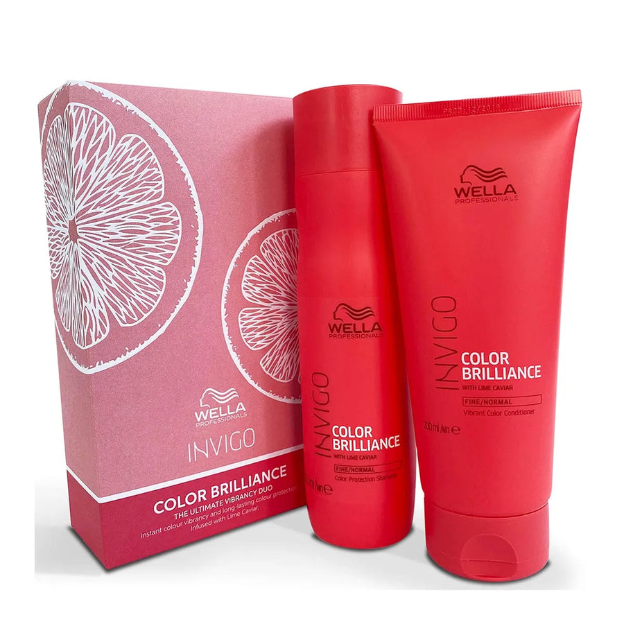Wella Invigo Color Brilliance Duo shampoo 1 pz balsamo 1u