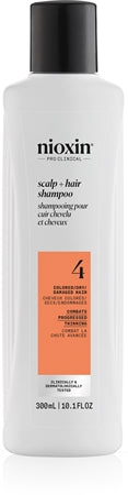 Nioxin Sistema 4 - shampoo - capelli colorati e Dañado Con Debilitamiento Avanzado 300 ml