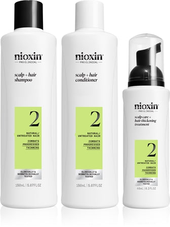 Nioxin Sistema 2 - Kit - trattamento per capelli Natural Con Debilitamiento Avanzado 3 pz variante 2