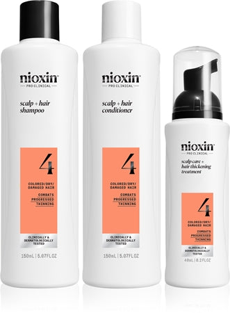 Nioxin Sistema 4 - Kit - trattamento per capelli colorati Con Debilitamiento Avanzado 3 pz variante 2