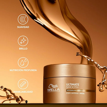 Maschera per capelli Wella ULTIMATE SMOOTH 500 ml
