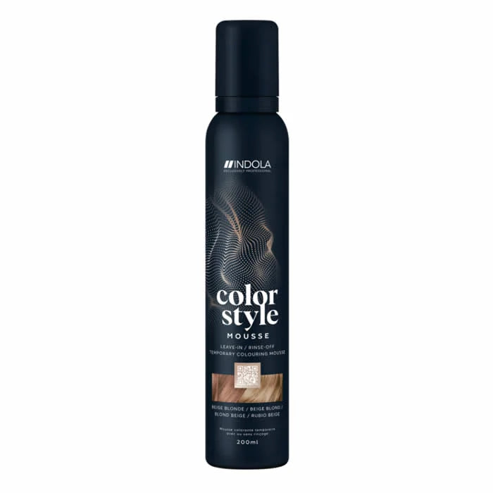 Indola Color Style Mousse Beige Blonde 200 ml