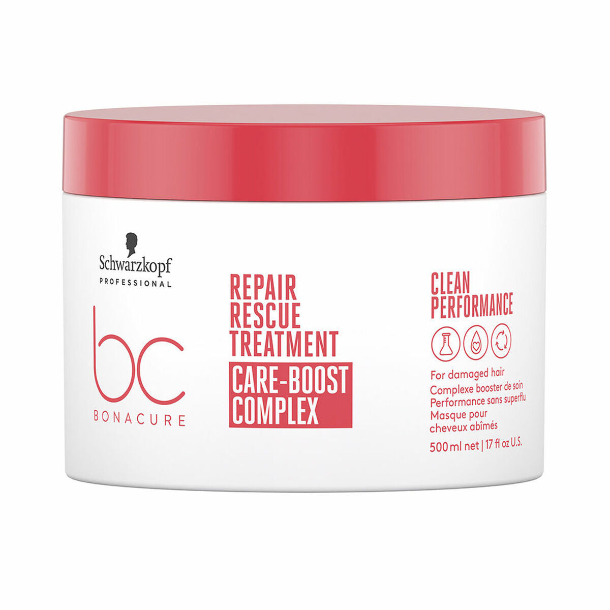Haarmaske Schwarzkopf BC REPAIR RESCUE 500 ml-0