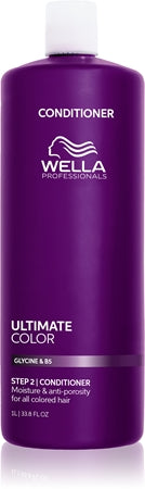 Wella Ultimate Color balsamo idratante Anti-Porosidad Color Vibrante per capelli colorati 1000 ml