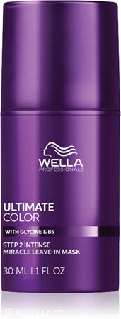 Wella Ultimate Color Miracle Leave-In maschera capelli - Brillo e Color Vibrante per capelli colorati 30 ml