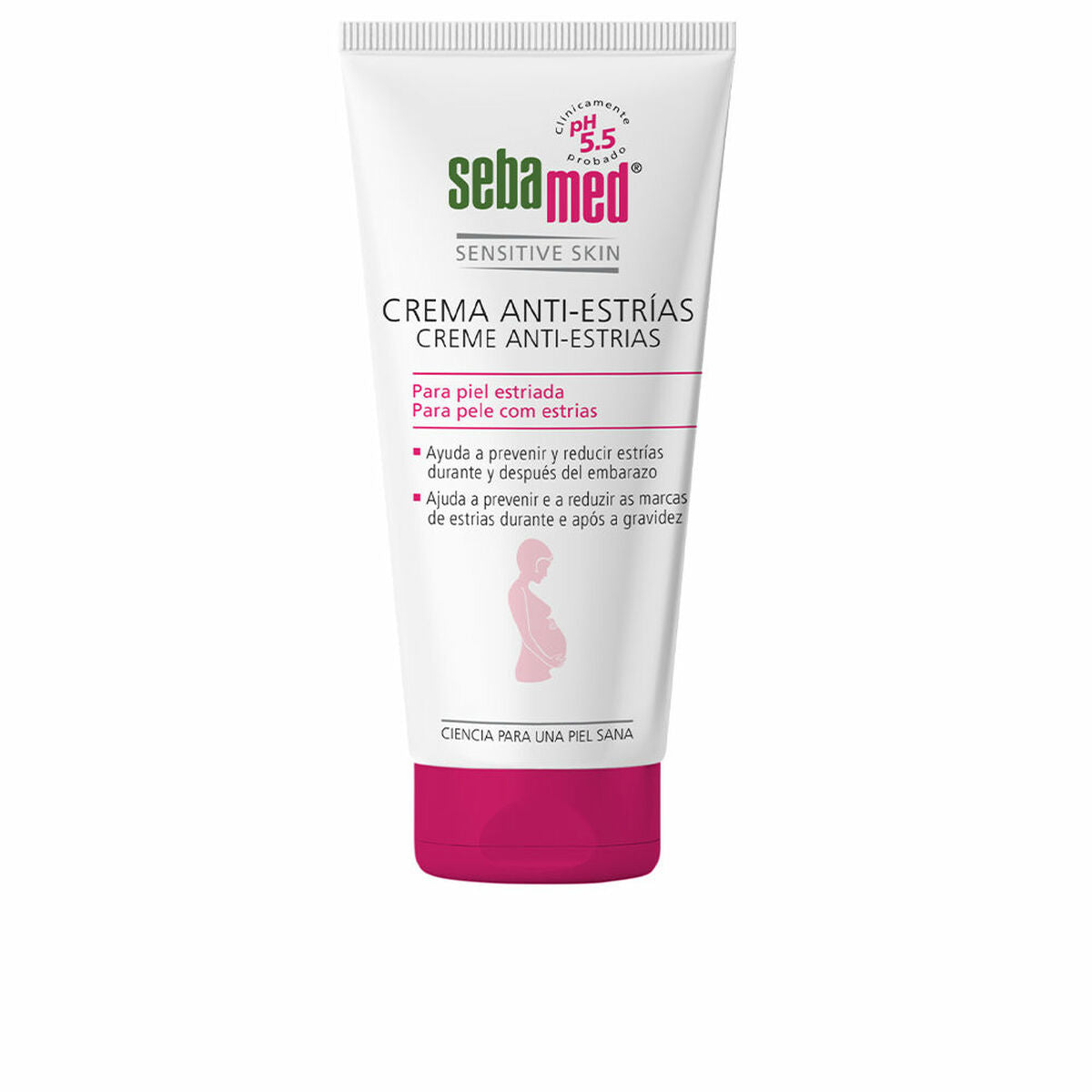 Crème Anti-Vergetures Sebamed Piel Sensible 200 ml-0