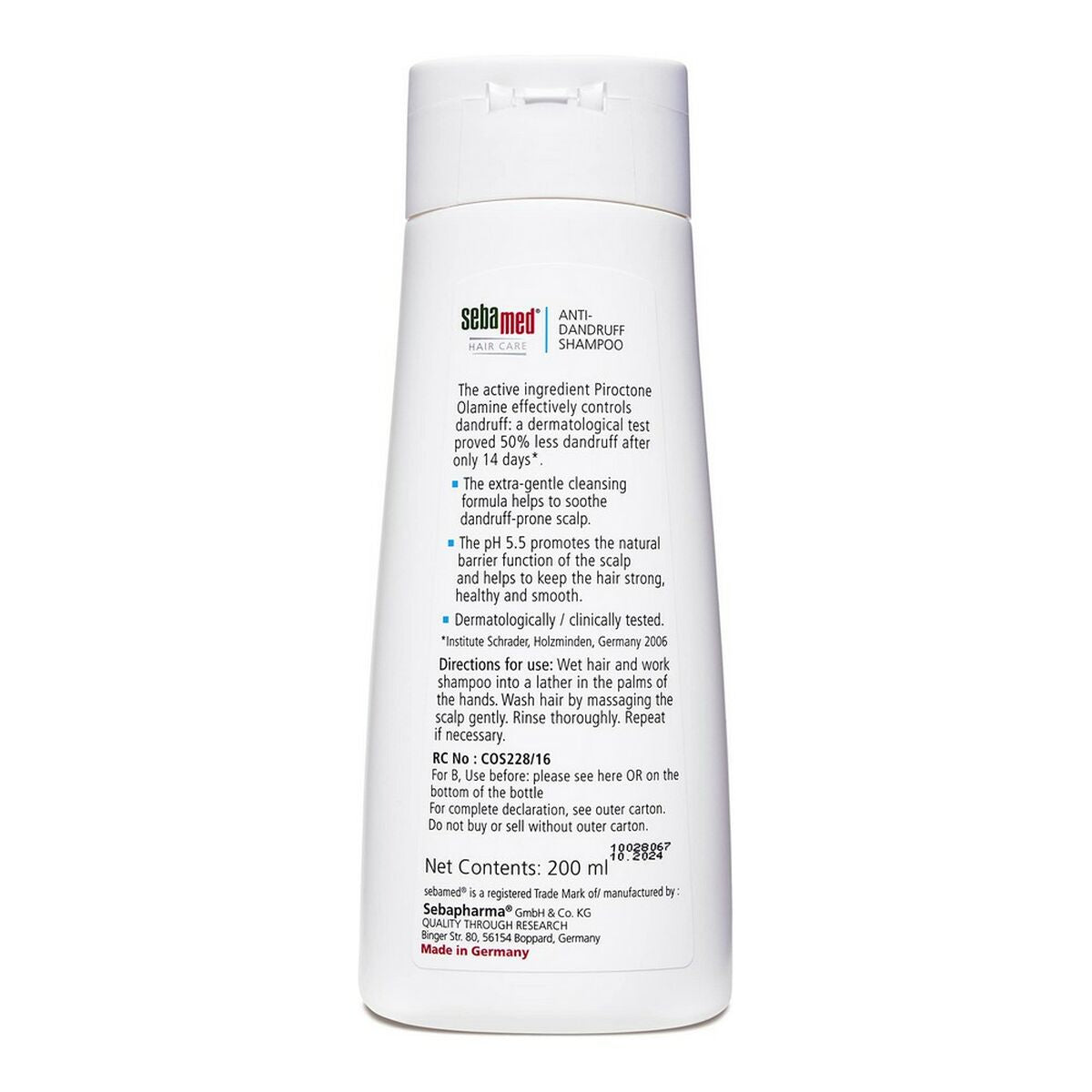 Shampooing antipelliculaire Sebamed (200 ml)-4