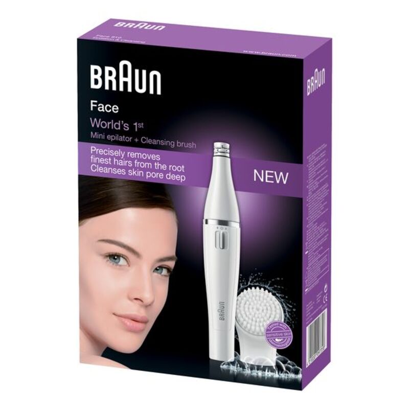 Detergente viso/epilatore elettrico Braun Face 810-7
