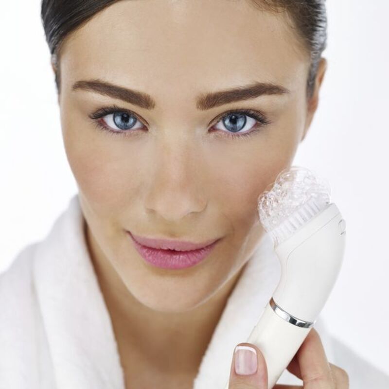 Detergente viso/epilatore elettrico Braun Face 810-5