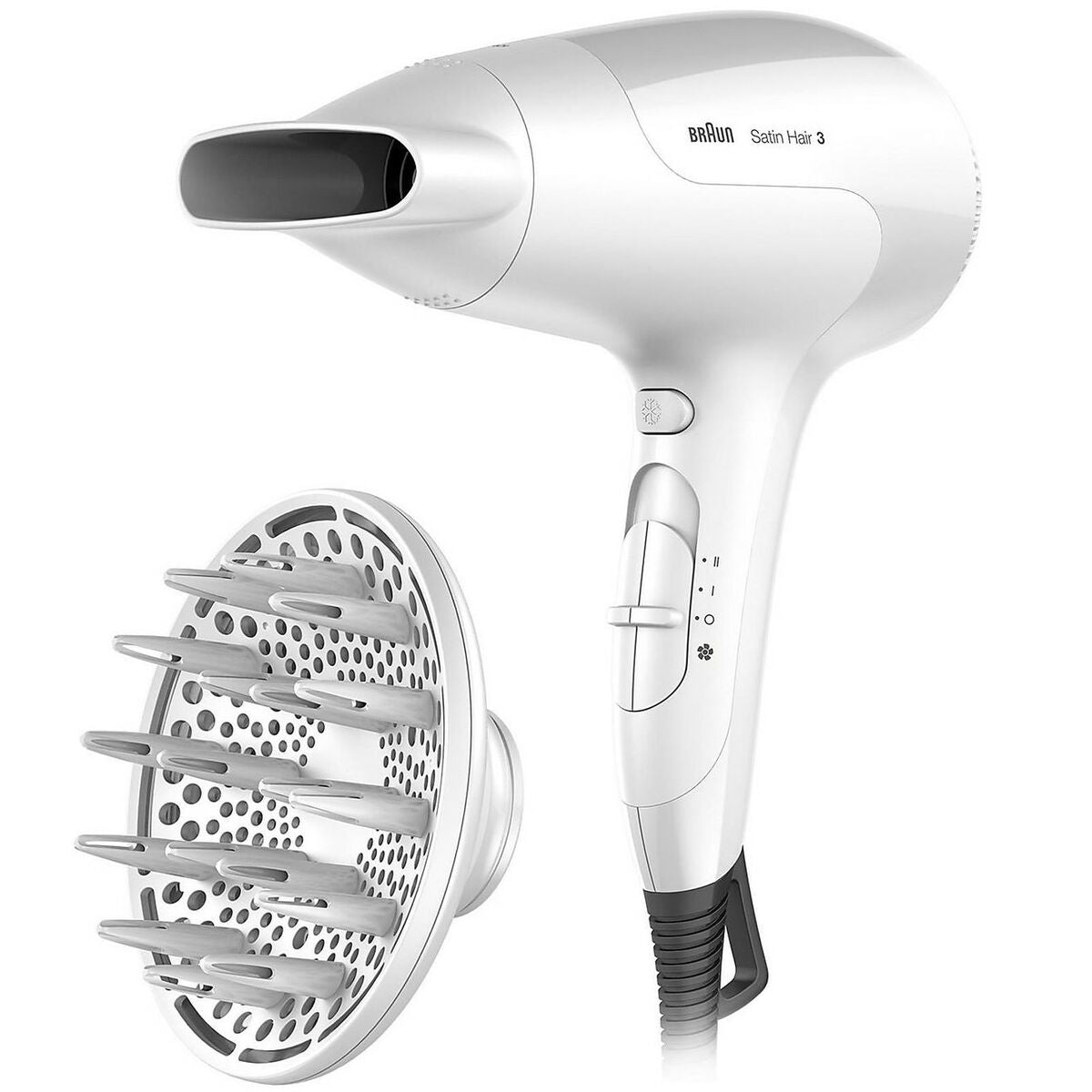 Secador de Pelo Braun BRHD385E Blanco 2000 W-0