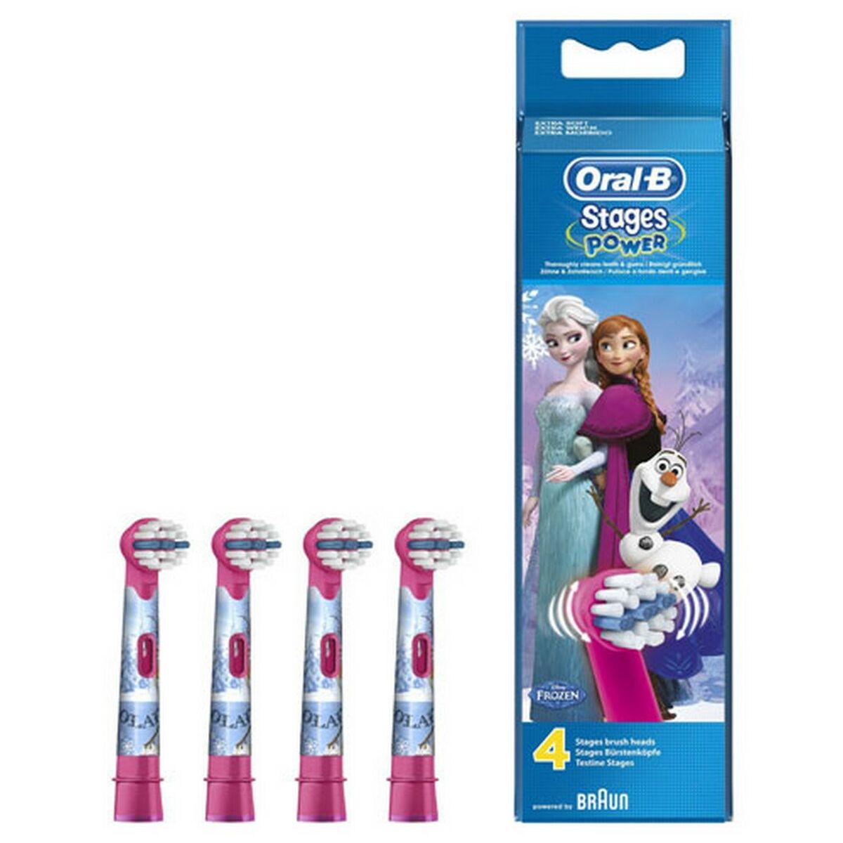 Cap de schimb Oral-B EB 10-4FFS 4UD Violet Multicolor-1