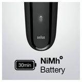 Rechargeable Electric Shaver Braun 3-300S Fast charging-1