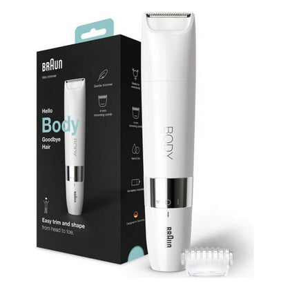 Epilator electric Braun BS1000 White Unisex Soft
