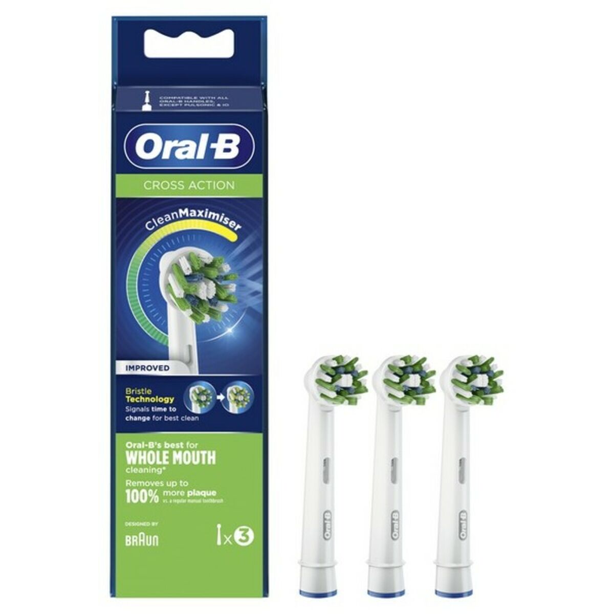 Rechange pour brosse à dents électrique Oral-B EB 50-3 FFS Cross Action-8