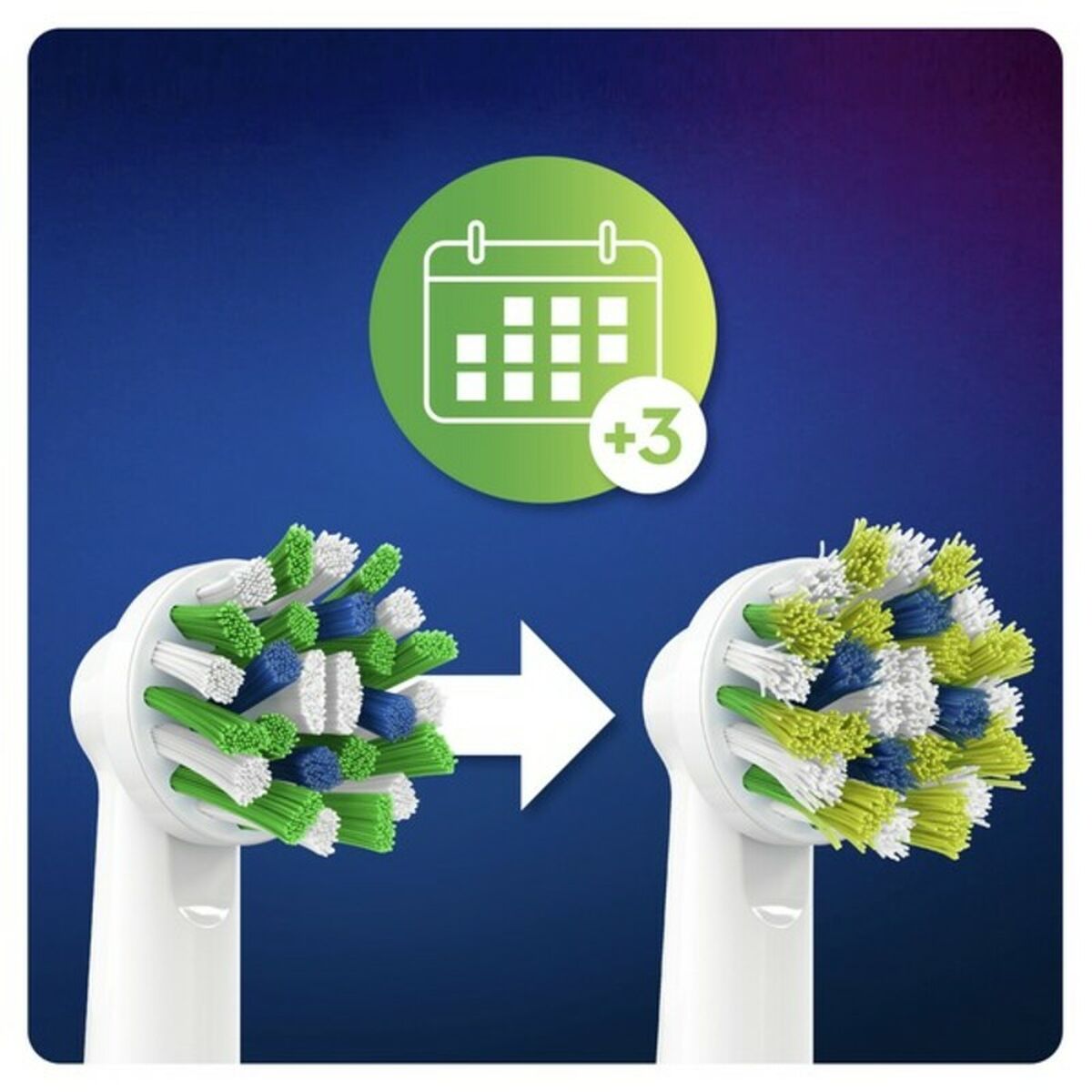 Rechange pour brosse à dents électrique Oral-B EB 50-3 FFS Cross Action-4