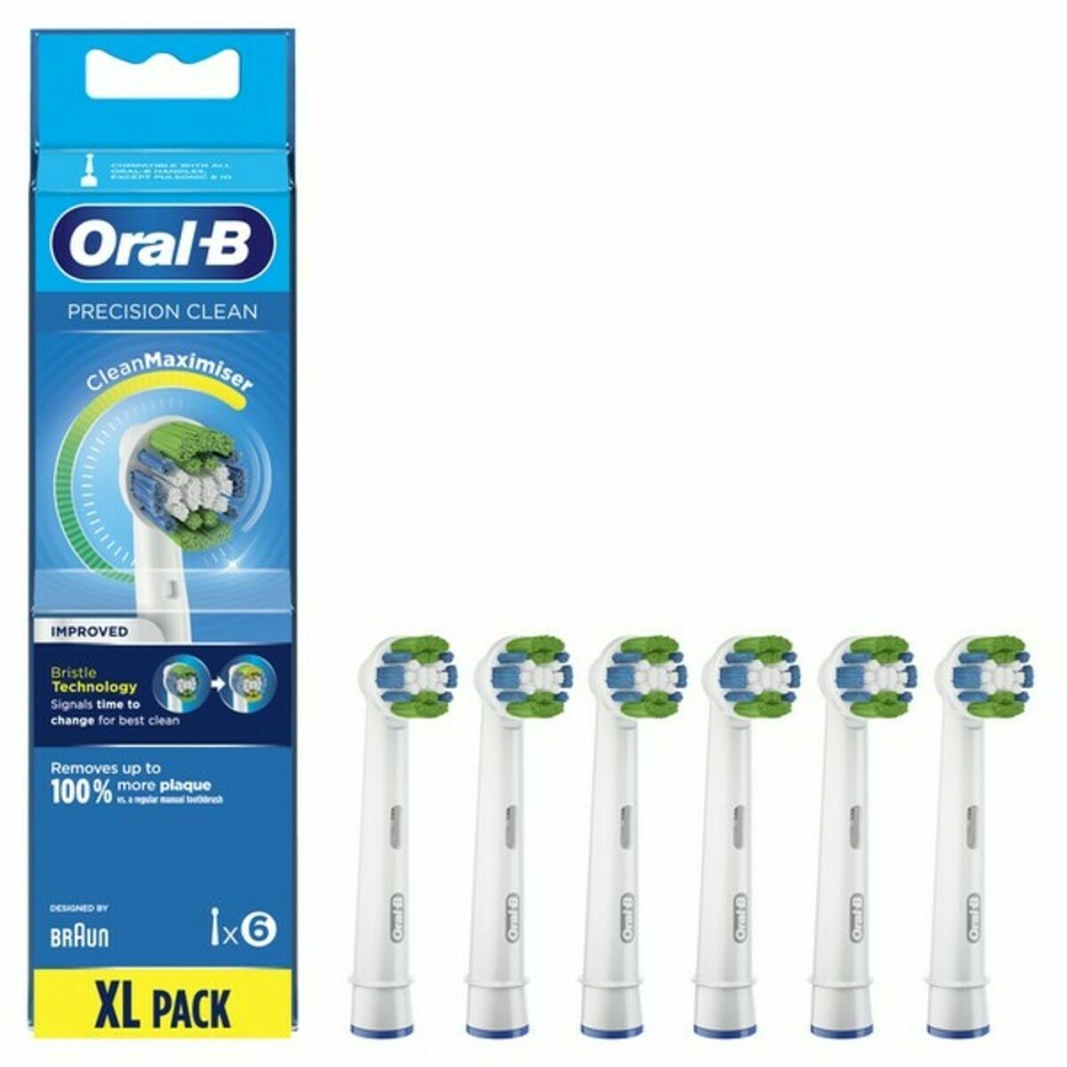 Rechange pour brosse à dents électrique Oral-B EB-20-6 FFS Precision Clean-0