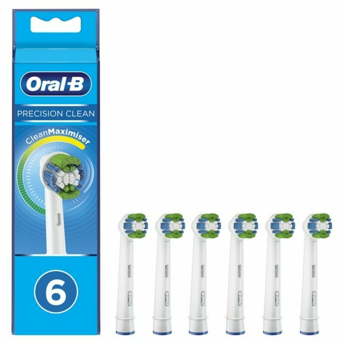 Rechange pour brosse à dents électrique Oral-B EB-20-6 FFS Precision Clean-6