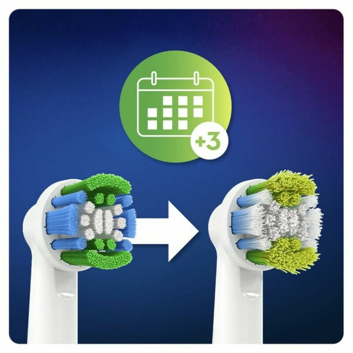 Rechange pour brosse à dents électrique Oral-B EB-20-6 FFS Precision Clean-4