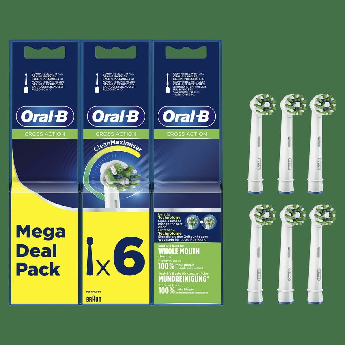 Spare for Electric Toothbrush Oral-B EB50 CROSS ACTION-0