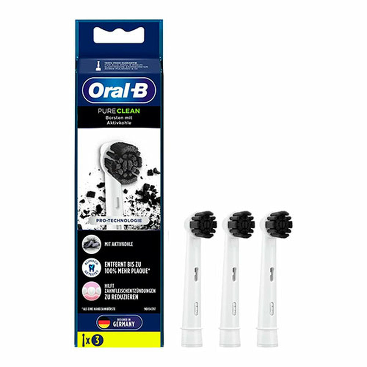 Recambio Cabezal Oral-B Pure Clean 3 Unidades-0