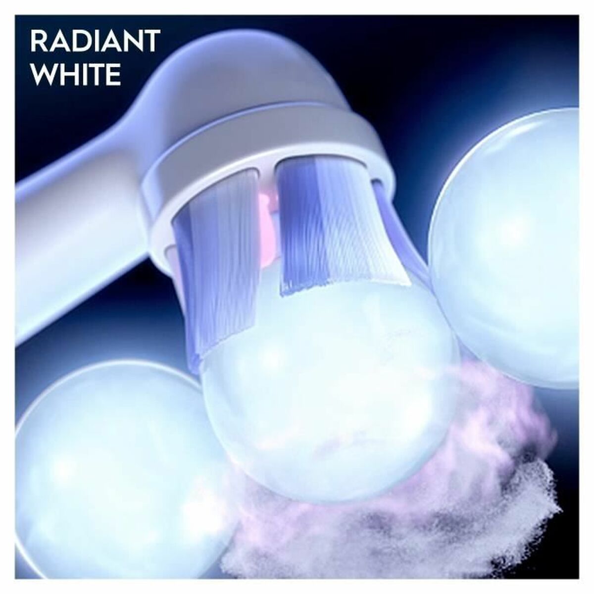 Replacement Head Oral-B iO White Black 4 Units-4