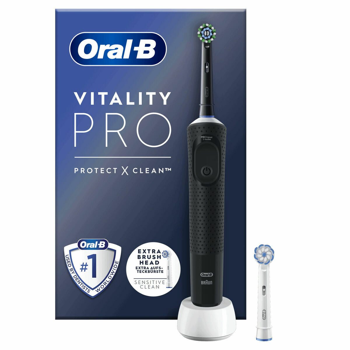 Electric Toothbrush Oral-B Vitality Pro Black-1