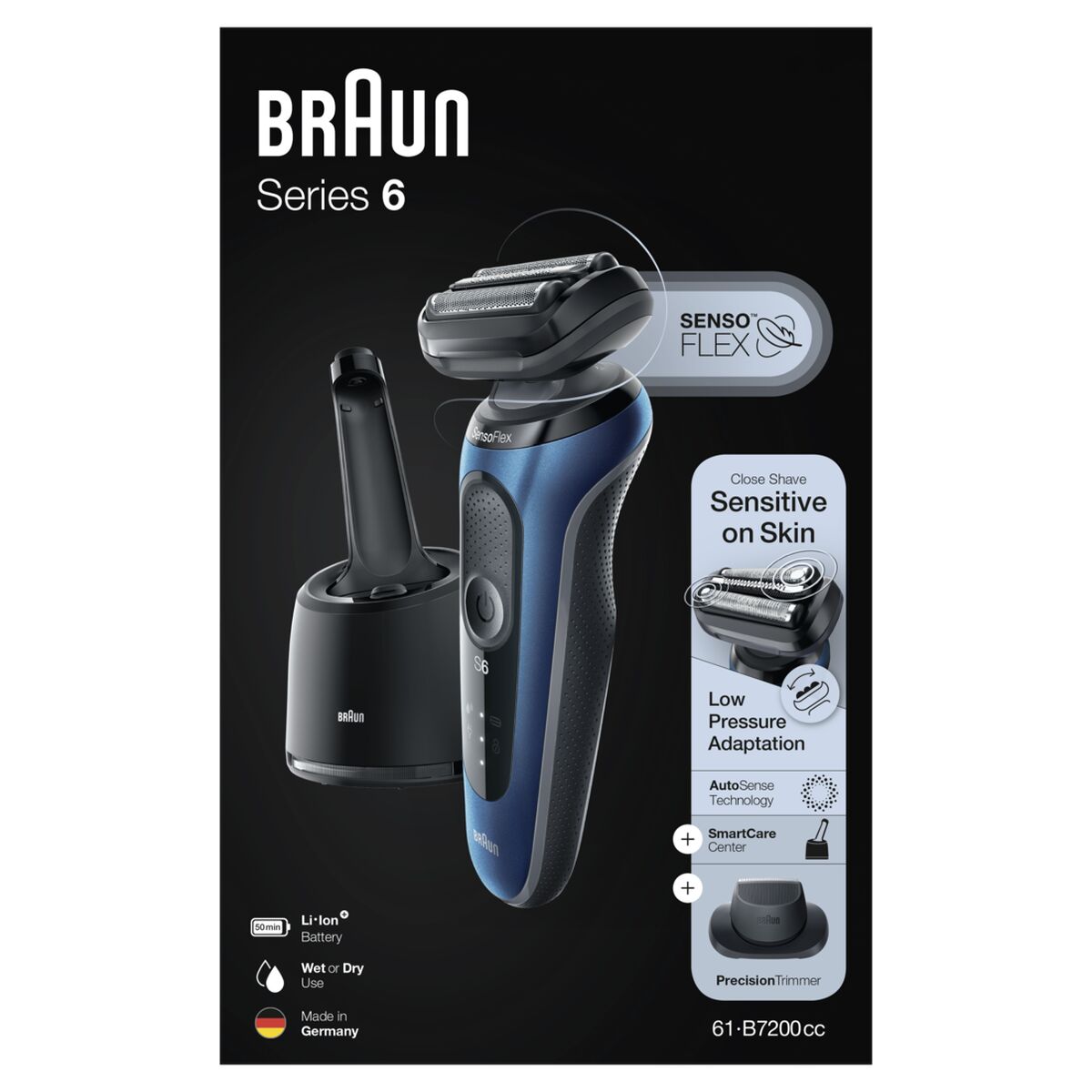 Elektrorasierer Braun Braun Serie 6-6