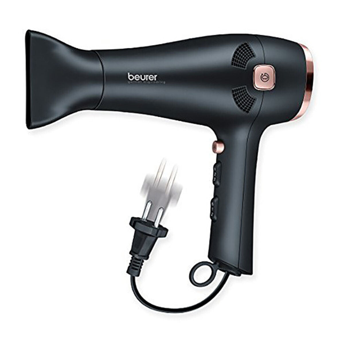 Secador de pelo Beurer 640.63 2200W 2000 W Negro Gris Gris oscuro-0
