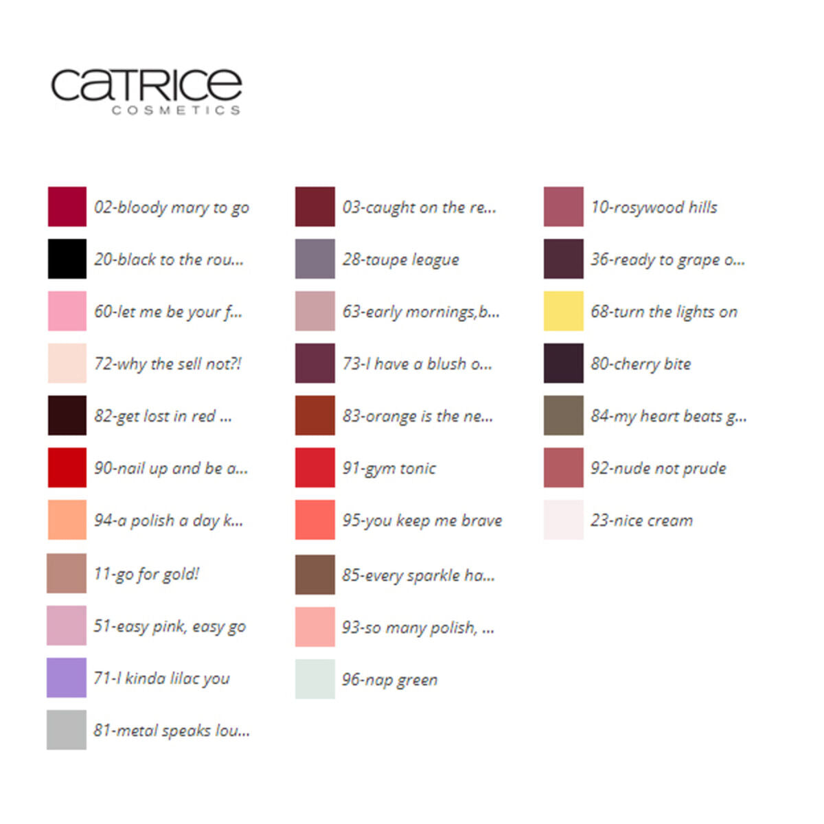 nail polish Iconails Catrice (10,5 ml)-1
