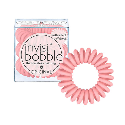 Élastiques à cheveux Invisibobble ORIGINAL Rose 3 unités