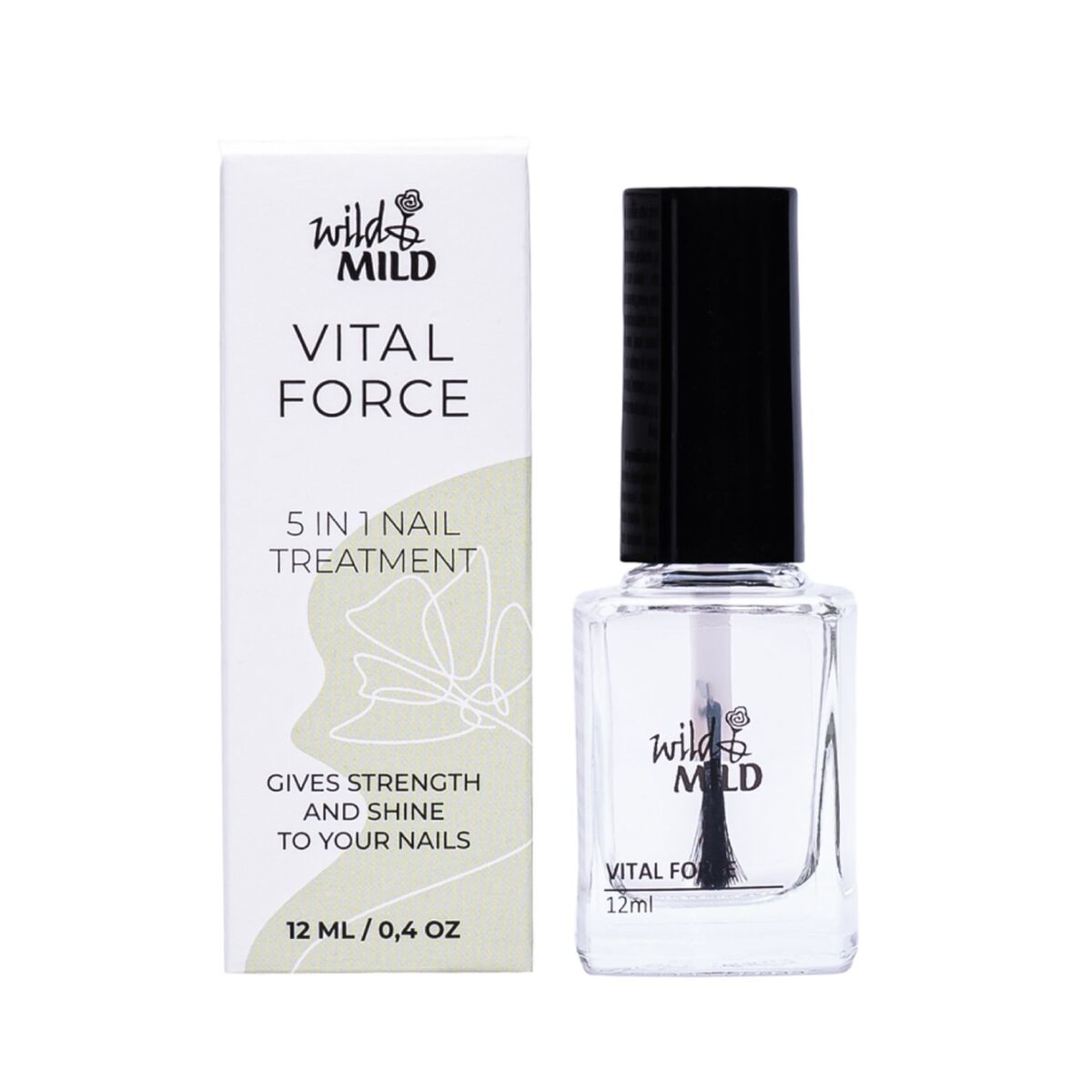 Nail Hardener Wild & Mild Vital Force 12 ml-0