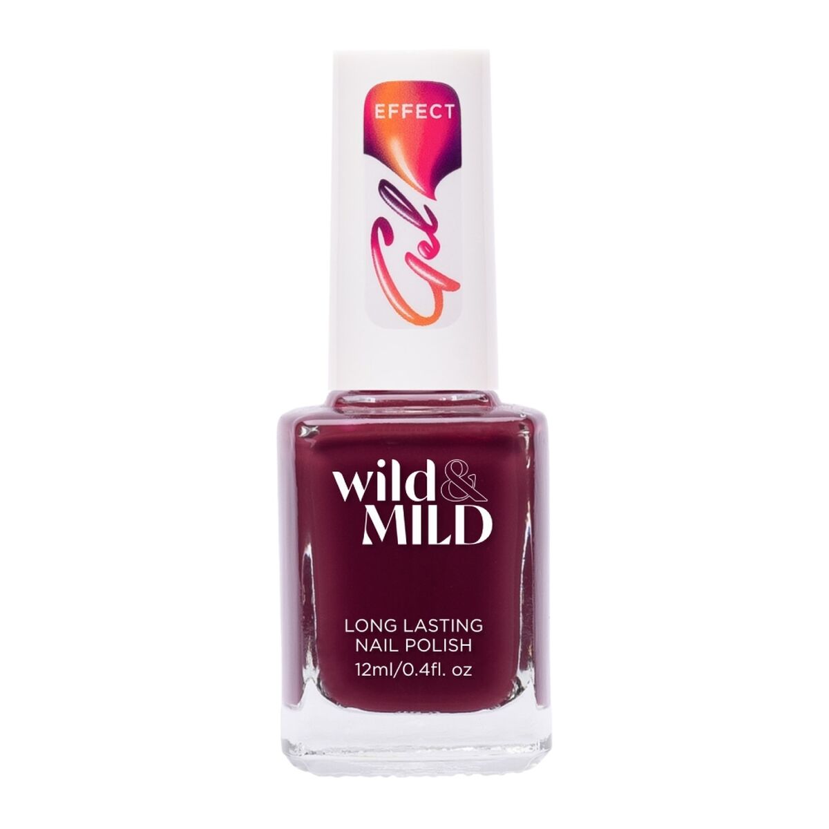 Nagellack Wild & Mild Gel Effect Burgundy Bouquet 12 ml-0