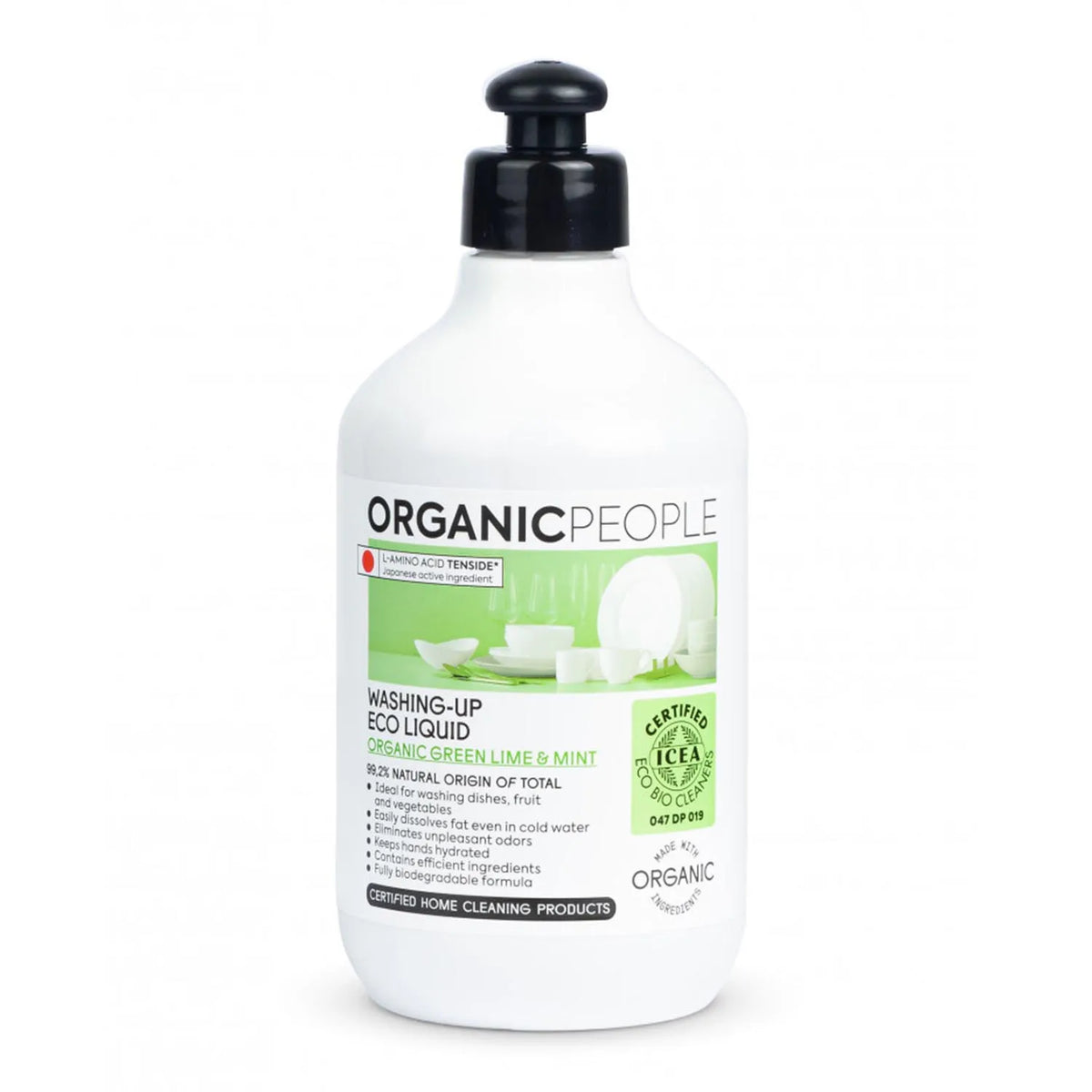 Organic People Lime e Mint Washing-Up Eco Liquid 200 ml