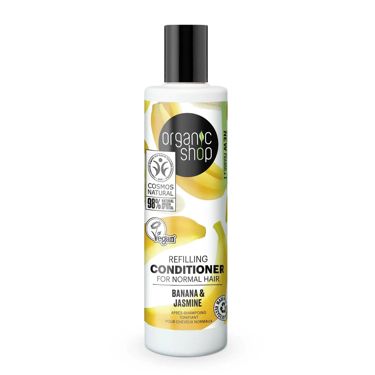 Organic Shop Banana Refillin balsamo capelli Normal 280 ml