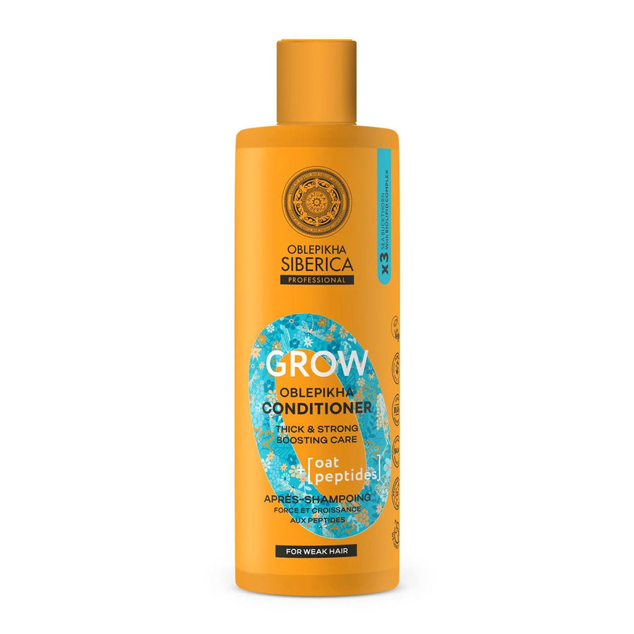 Natura Siberica Oblepikha Grow Peptides balsamo capelli Debil 400 ml