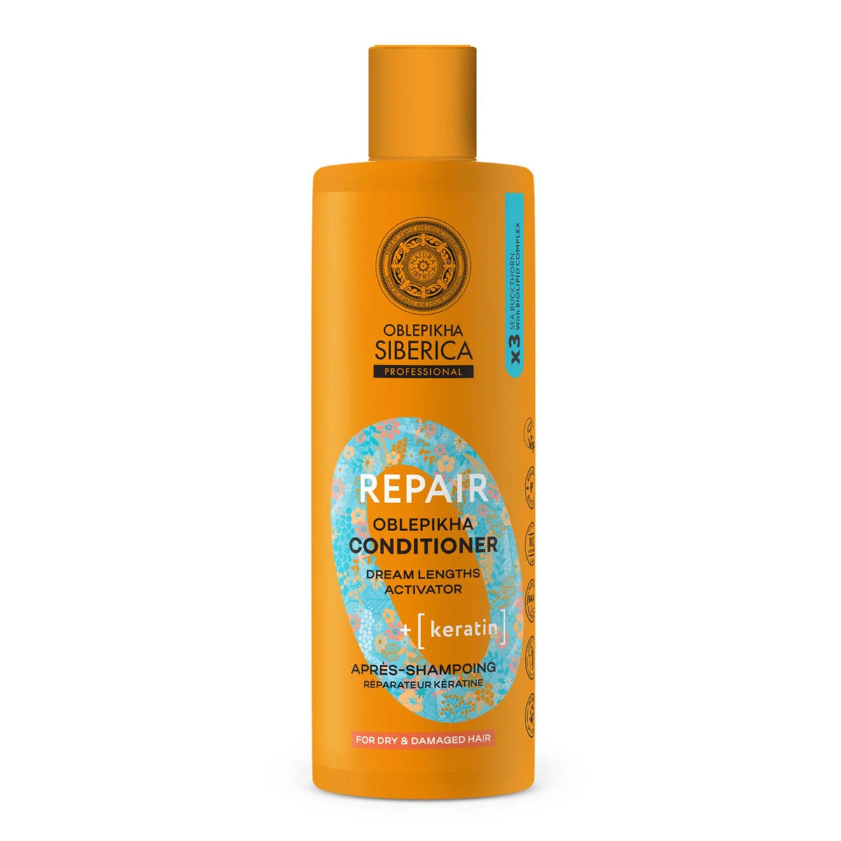 Natura Siberica Oblepikha Color Aminoplex balsamo Cabellos Teñidos 400 ml