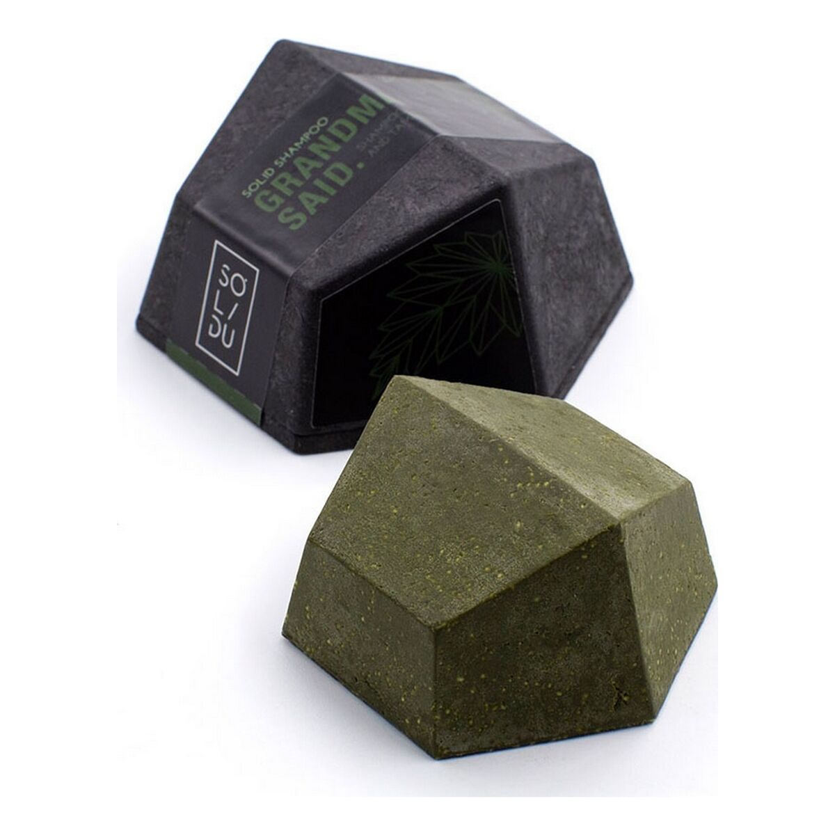 Shampoo Solidu Grandma Said Nettle Tamanu oil Bar (65 g)-0
