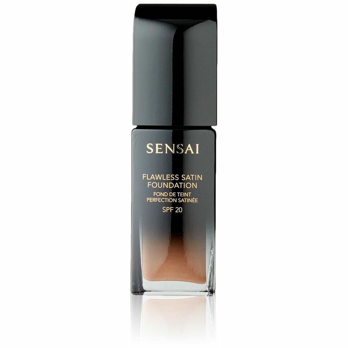 Liquid Make Up Base Lawless Satin Foundation Sensai 205-Mocha beig (30 ml)-0