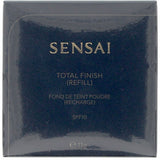 Powder Make-up Base Sensai Total Finish Nº TF203 Natural beige Spf 10 11 g Refill-1