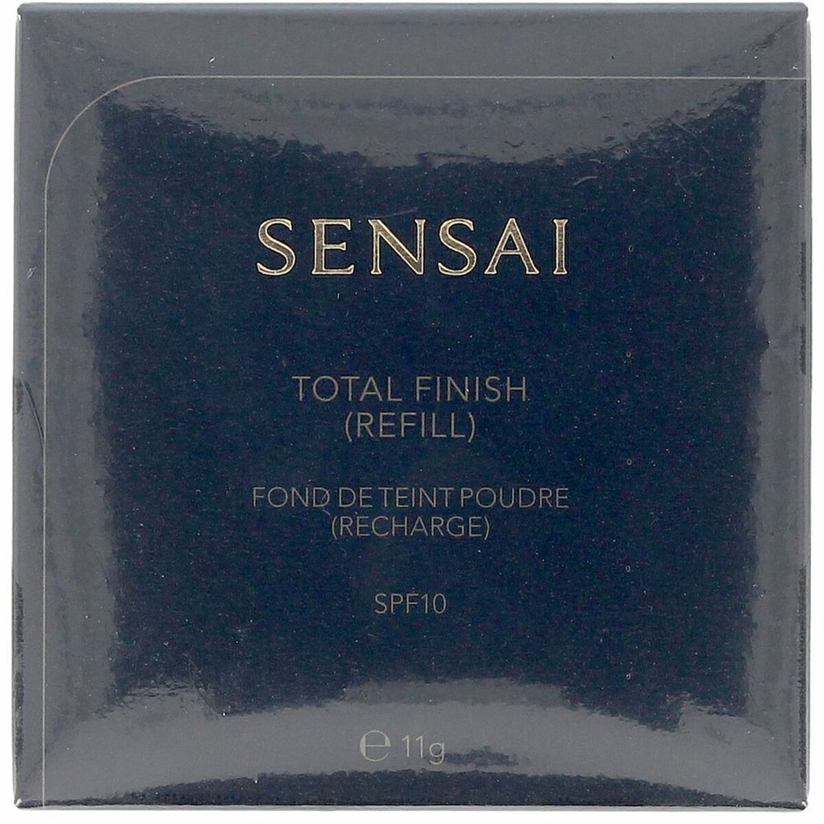 Powder Make-up Base Sensai Total Finish Nº TF203 Natural beige Spf 10 11 g Refill-1