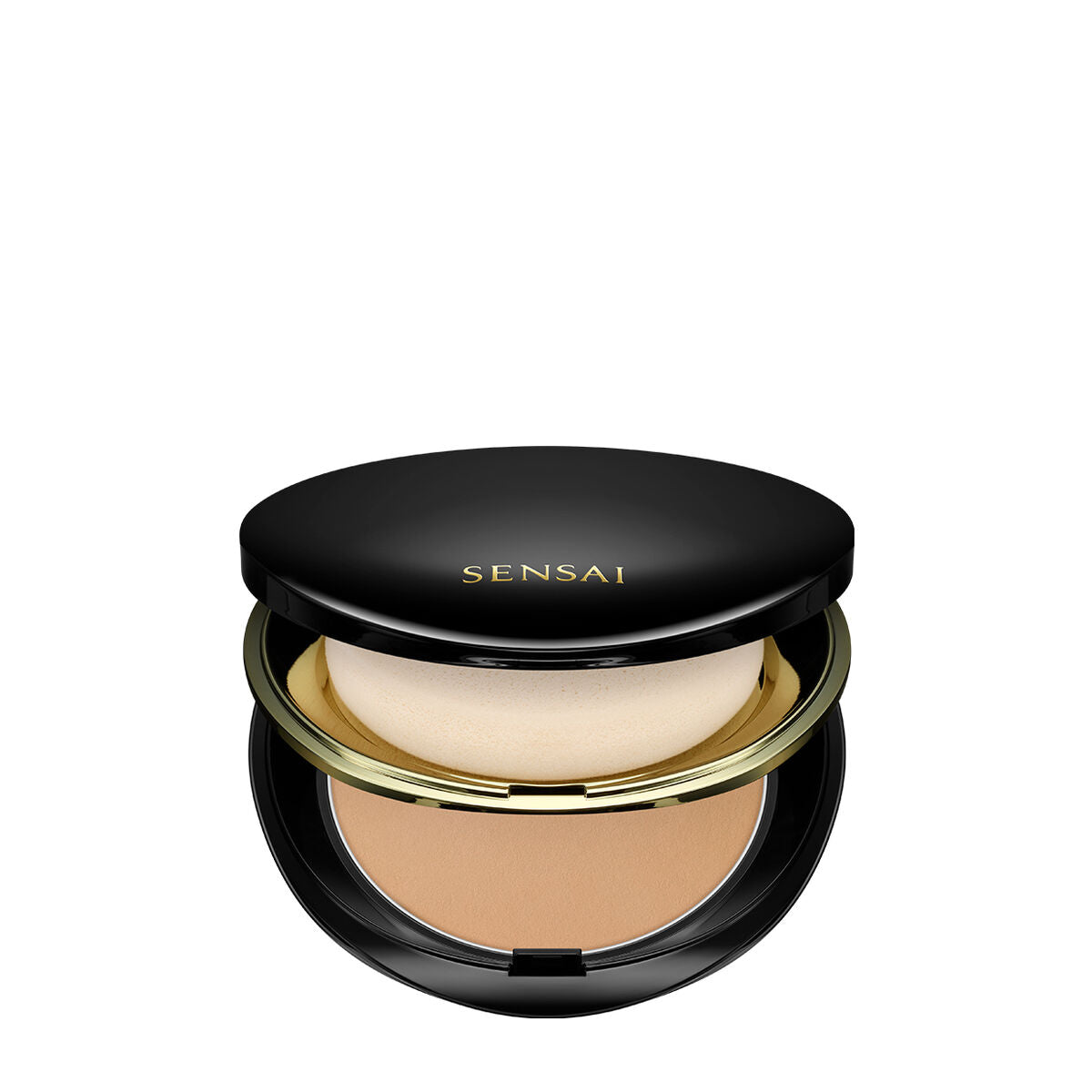Powder Make-up Base Sensai Total Finish Nº TF204,5 Amber beige Spf 10 11 g Refill-3