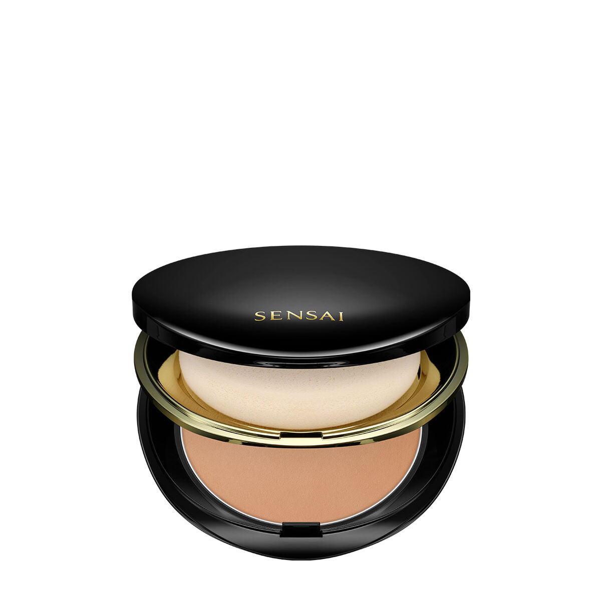 Powder Make-up Base Sensai Total Finish Nº TF206 Golden dune Spf 10 11 g Refill-3