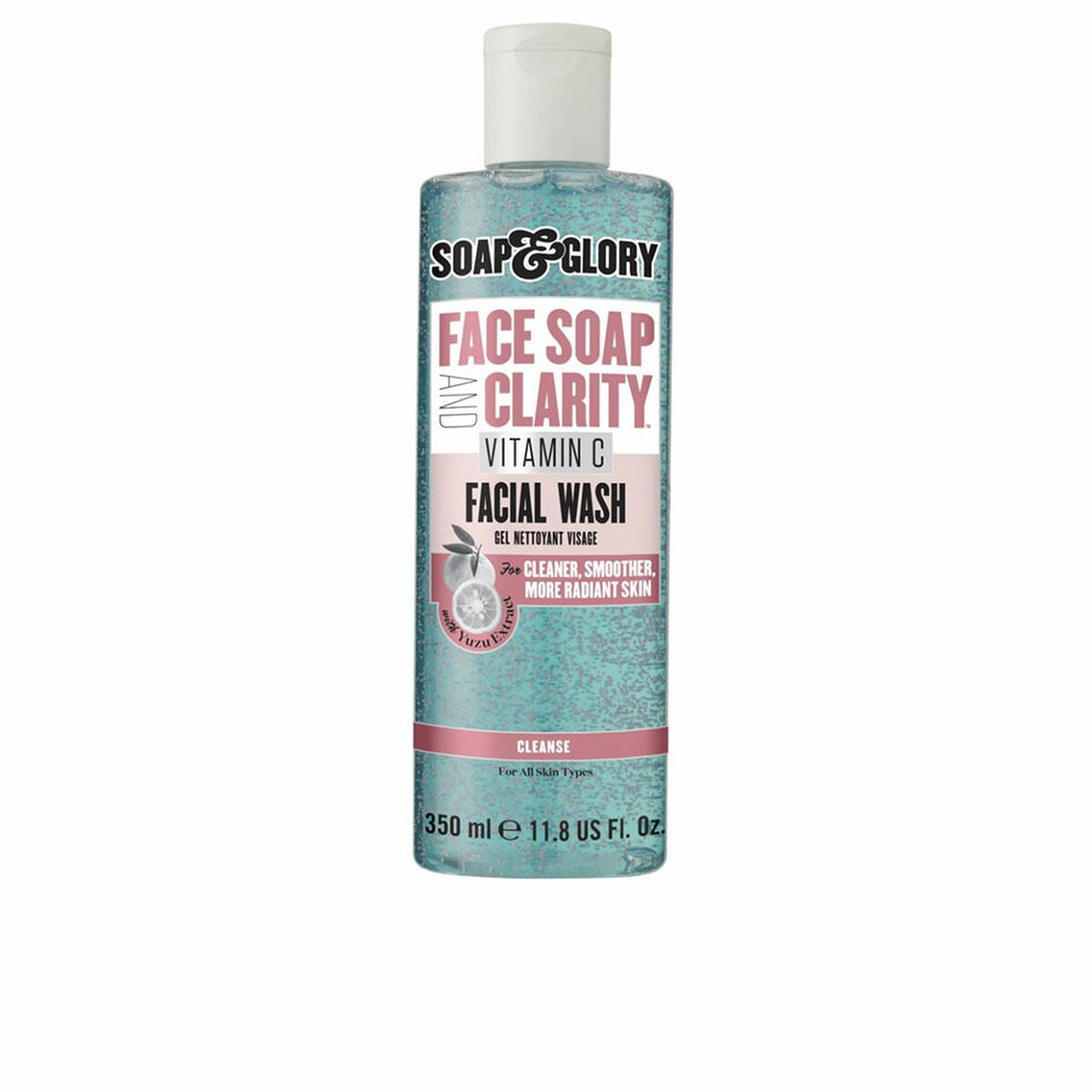Detergente viso Soap & Glory Face And Clarity 350 ml Sapone Vitamina C-0