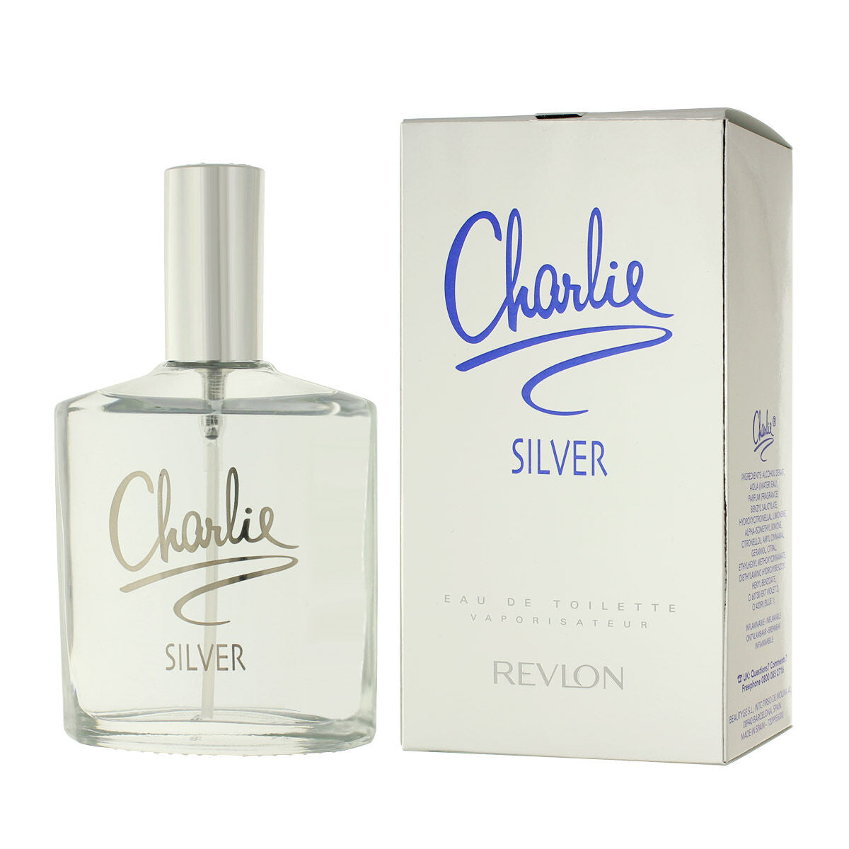 Parfum femme Revlon EDT Charlie argent 100 ml-0