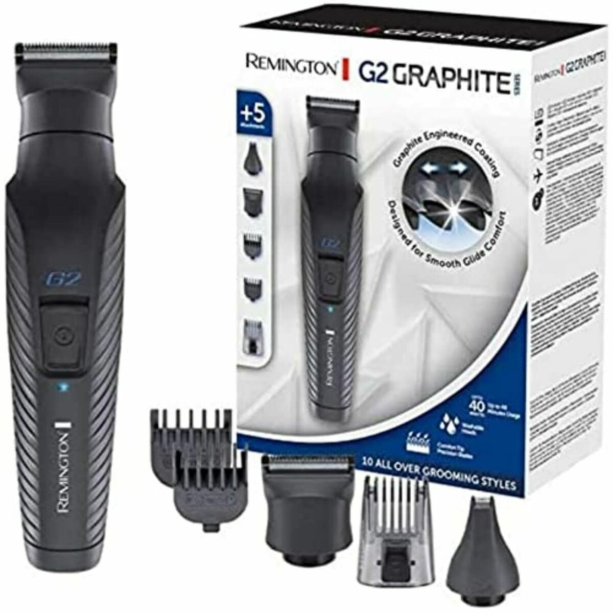 Cortapelos Inalámbrico Remington 43260560100 Negro-17
