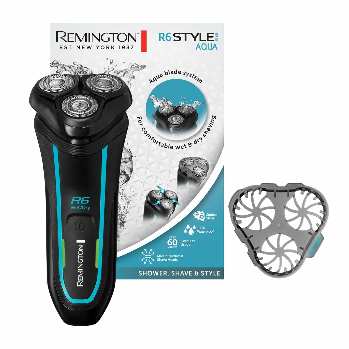 Elektrorasierer Remington R6 STYLE AQUA WET&DRY R6000-9