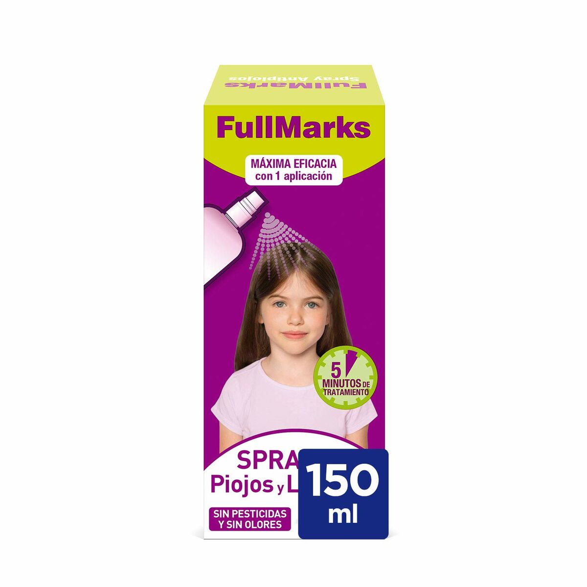 Anti-Läuse-Lotion Fullmarks Spray 150 ml-0