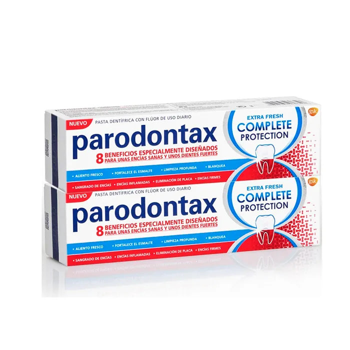 Parodontax Extra Fresh Complete Protection Dentifricio 2x75 ml
