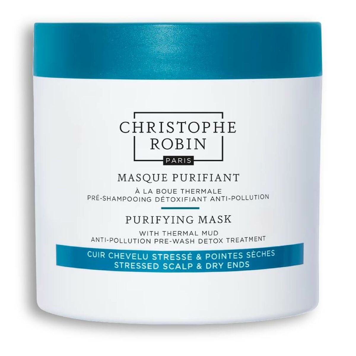 Hair Mask Christophe Robin Purifying Mud 250 ml-0