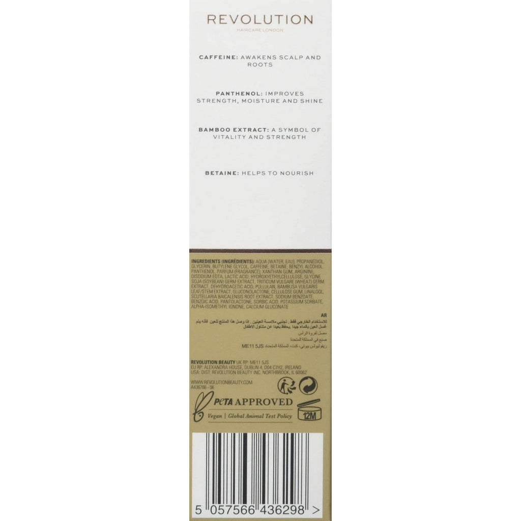 Sérum capillaire révolution Hair Care London caféine 50 ml-3
